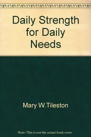 Daily Strengths for Daily Needs