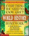 Everything You Need to Know About World History Homework: A Desk Reference for Students and Parents/4th to 6th Grades (Scholastic Homework Reference Series)