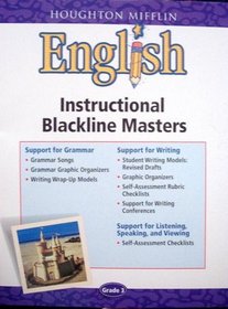 Grade 3, English, Instructional Blackline Masters (HM ENGLISH)