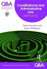 Q&A Constitutional & Administrative Law 2009-2010 (Questions and Answers)