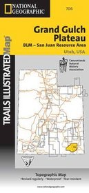 Trails Illustrated - National Forests Map-Grand Gulch Plateau - Nat'l Fores