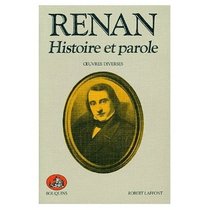 Histoire et Paroles  Oeuvres Diverses