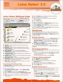 Lotus Notes 5.0 Quick Source Guide