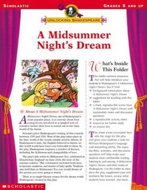 A Midsummer Night's Dream (Unlocking Shakespeare, Grades 5 and up)