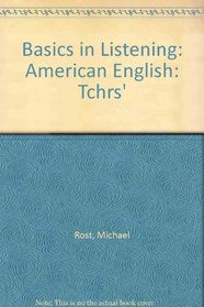 Basics in Listening: American English: Tchrs'