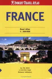 FRANCE TRAVEL ATLAS HAMMOND (Insight Travel Atlases)