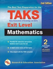 Texas TAKS Exit-Level Mathematics (REA) 2nd Edition (Test Preps)