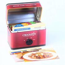 Crock-Pot Recipe Card Collection Tin