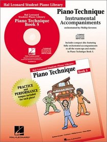 Piano Technique Book 5 - CD: Hal Leonard Student Piano Library