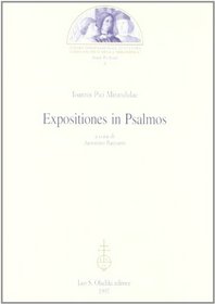 Ioannis Pici Mirandulae Expositiones in Psalmos (Studi pichiani)