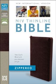NIV Thinline Zippered Collection Bible