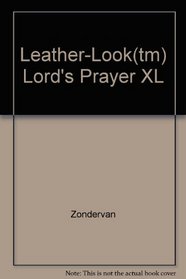 Leather-Look Lord's Prayer XL