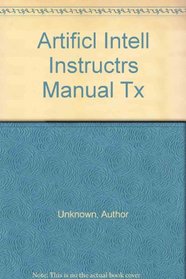 Artificl Intell Instructrs Manual Tx