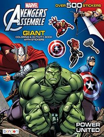 Bendon Avengers Assemble Giant Sticker and Activity Book Playset