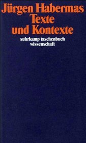 Texte Und Kontexte (Suhrkamp Taschenbuch Wissenschaft) (German Edition)
