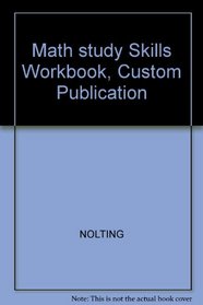 Math study Skills Workbook, Custom Publication