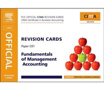 CIMA Revision Cards Fundamentals of Management Accounting, Third Edition