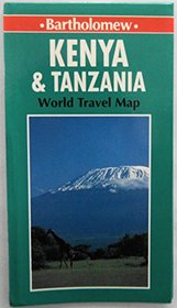 World Travel Map: Kenya & Tanzania