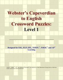 Webster's Capeverdian to English Crossword Puzzles: Level 1
