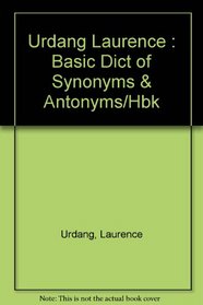 The Basic Dictionary of Synonyms: 2