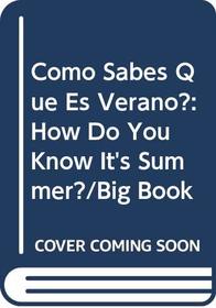 Como Sabes Que Es Verano?: How Do You Know It's Summer?/Big Book (Rookie Read-About Science (Paperback Spanish))
