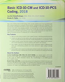 Basic ICD-10-CM and ICD-10-PCS Coding, 2018