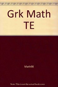 Gr K Math In My World TE