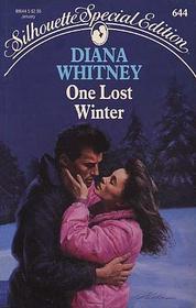One Lost Winter (Silhouette Special Edition, No 644)