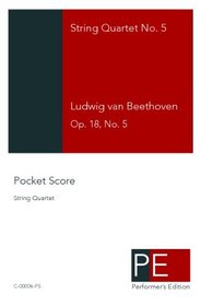 String Quartet No. 5: Pocket Score