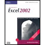 New Perspectives on Microsoft Office Excel 2003, Introductory