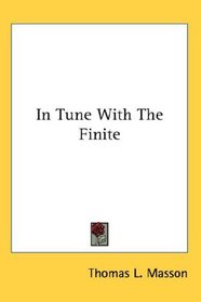 In Tune With The Finite