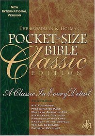 Niv Pocket-Size Classic Bible (International Version)