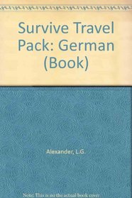 Survive Travel Pack: German (Book)