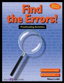 Find the Errors!: Proofreading Activities