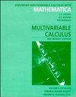 Multivariable Calculus, Preliminary Edition, Mathematica