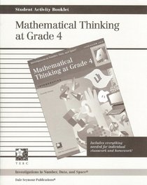 Mathmatical Thinking at grade 4 intro Student Activity Booklet