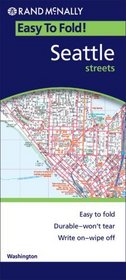 Rand McNally Easy To Fold! Seattle, Washington