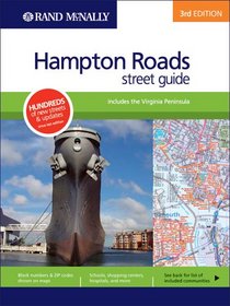 Rand McNally 3rd Edition Hampton Roads street guide includes the Virginia Peninsula