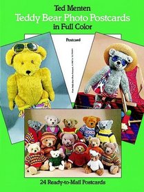 Teddy Bear Photo Postcards in Full Color: 24 Ready-to-Mail Postcards (Card Books)