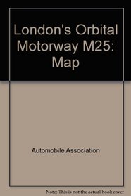 London's Orbital Motorway M25: Map