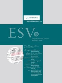 ESV Wide-Margin Reference Gray Hardcover ES741XM