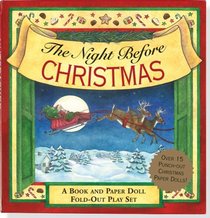 The Night Before Christmas: A Book and Paper Doll Fold-out Play Set (Activity Book, Christmas) (Activity Book Series)