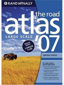 Rand McNally 2007 Road Atlas: United States-Large Scale (Rand Mcnally Large Scale Road Atlas USA)