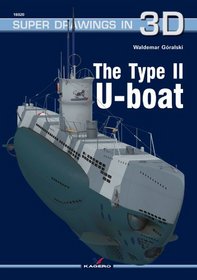 THE TYPE II U-BOAT (Super Drawings in 3d)