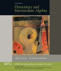 Elementary and Intermediate Algebra, Updated Media Edition (with CD-ROM and MathNOW, Enhanced iLrn Math Tutorial, SBC Web Site Printed Access Card)