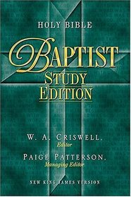 Holy Bible - Baptist Study Edition