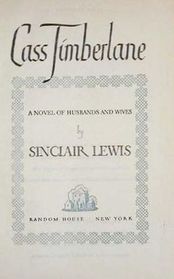 Cass Timberlane - A Novel Of Husbands And Wives