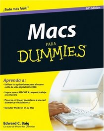 Macs Para Dummies, Spanish Edition
