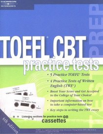 TOEFL CBT Practice Tests w/audio 2003 (Toefl Cbt  Practice Tests)