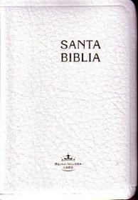 RVR 1960 Pocket Bible Imit Lthr w/Conc FL White (Spanish Edition)